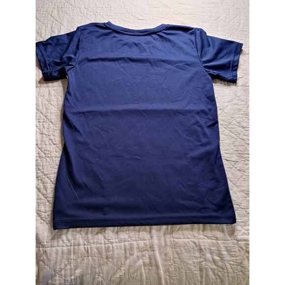 Boy's Layer 8 Blue white and Gray T-Shirt Size 12 - Picture 3 of 8